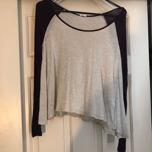 Long sleeve loose top